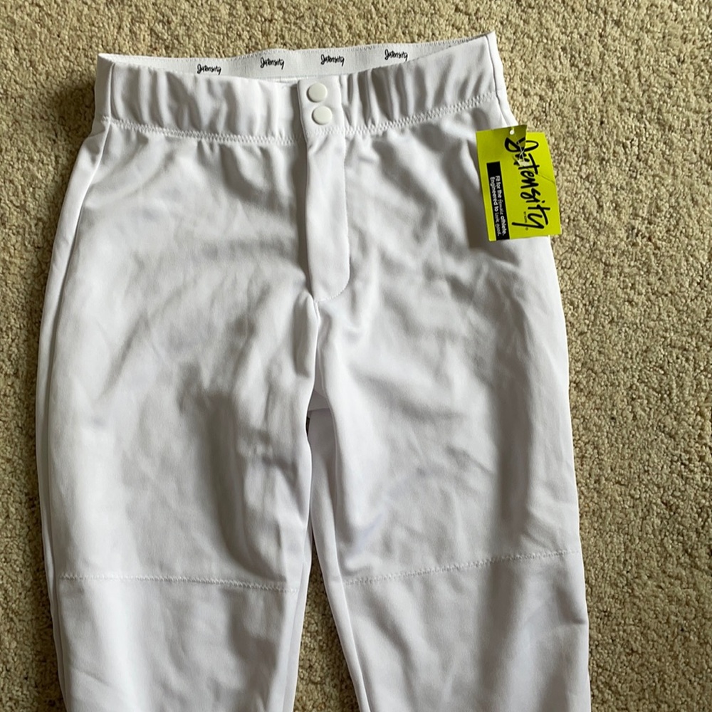 Women’s white softball pants